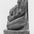  <em>Statue of a Man</em>, 664 B.C.E. or later. Stone, 11 15/16 x 3 9/16 x 7 1/16 in. (30.4 x 9 x 18 cm). Brooklyn Museum, Gift of George London
, 70.88. Creative Commons-BY (Photo: Brooklyn Museum, CUR.70.88_NegL495_50_print_bw.jpg)