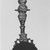 Coptic. <em>Spoon</em>, 5th-7th century C.E. Bronze, 1 5/8 x 6 1/2 in. (4.1 x 16.5 cm). Brooklyn Museum, Charles Edwin Wilbour Fund, 70.90.1. Creative Commons-BY (Photo: Brooklyn Museum, CUR.70.90.1_print_negL_426_65_bw.jpg)