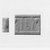 Ancient Near Eastern. <em>Cylinder Seal</em>, 12th-11th century B.C.E. Quartz, 9 13/16 x Diam. 1/2 in. (25 x 1.2 cm). Brooklyn Museum, Twentieth-Century Fox Fund, 71.115.12. Creative Commons-BY (Photo: Brooklyn Museum, CUR.71.115.12_NegB_print_bw.jpg)