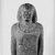  <em>Egyptian Man in a Persian Costume</em>, ca. 343-332 B.C.E. Granite, 31 1/8 x 17 1/2 x 11 1/8 in., 134.26kg (79 x 44.5 x 28.3 cm, 296 lb.). Brooklyn Museum, Gift of Mr. and Mrs. Thomas S. Brush, 71.139. Creative Commons-BY (Photo: Brooklyn Museum, CUR.71.139_NegB_print_bw.jpg)