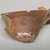  <em>Vessel Fragment</em>. Ceramic, orange slip, 1 3/4 x 2 13/16 x 1 in. (4.4 x 7.1 x 2.5 cm). Brooklyn Museum, Gift of Ernest E. Erickson, 71.174.11. Creative Commons-BY (Photo: Brooklyn Museum, CUR.71.174.11_view2.jpg)