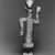 Lumbo. <em>Standing Female Figure</em>, 19th century. Wood, pigment, 34 x 12 x 6 1/2 in. (86.4 x 30.5 x 16.5 cm). Brooklyn Museum, Gift of Marcia and John Friede, 71.202. Creative Commons-BY (Photo: Brooklyn Museum, CUR.71.202_print_back_bw.jpg)