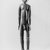 Ambrym. <em>Standing Life-Size Male Figure</em>, early 20th century. Wood Brooklyn Museum, Gift of Mr. and Mrs. Robert A. Levinson, 71.203. Creative Commons-BY (Photo: Brooklyn Museum, CUR.71.203_print_front_bw.jpg)