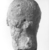 Syrian. <em>Head of a Priest</em>, 2nd century C.E. Limestone, 12 5/8 x 8 1/4 x 11 in. (32 x 21 x 28 cm). Brooklyn Museum, Gift of Mr. and Mrs. Carl L. Selden, 71.36. Creative Commons-BY (Photo: Brooklyn Museum, CUR.71.36_NegD_print_bw.jpg)