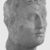 Syrian. <em>Head of a Priest</em>, 2nd century C.E. Limestone, 12 5/8 x 8 1/4 x 11 in. (32 x 21 x 28 cm). Brooklyn Museum, Gift of Mr. and Mrs. Carl L. Selden, 71.36. Creative Commons-BY (Photo: Brooklyn Museum, CUR.71.36_NegE_print_bw.jpg)