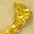 Greek. <em>Bracelet of Two Joined Sections</em>, late 4th century B.C.E. Gold, Fragment a: 5/16 x 2 3/16 in. (0.9 x 5.5 cm). Brooklyn Museum, Gift of Mr. and Mrs. Thomas S. Brush, 71.79.118a-b. Creative Commons-BY (Photo: Brooklyn Museum, CUR.71.79.118a_detail02.jpg)