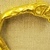 Greek. <em>Bracelet of Two Joined Sections</em>, late 4th century B.C.E. Gold, Fragment a: 5/16 x 2 3/16 in. (0.9 x 5.5 cm). Brooklyn Museum, Gift of Mr. and Mrs. Thomas S. Brush, 71.79.118a-b. Creative Commons-BY (Photo: Brooklyn Museum, CUR.71.79.118b_detail03.jpg)