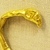 Greek. <em>Bracelet of Two Joined Sections</em>, late 4th century B.C.E. Gold, Fragment a: 5/16 x 2 3/16 in. (0.9 x 5.5 cm). Brooklyn Museum, Gift of Mr. and Mrs. Thomas S. Brush, 71.79.118a-b. Creative Commons-BY (Photo: Brooklyn Museum, CUR.71.79.118b_detail04.jpg)