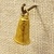 Greek. <em>Bell Shaped Ornament</em>, late 4th century B.C.E. Wire, 9/16 x 1/4 in. (1.4 x 0.7 cm). Brooklyn Museum, Gift of Mr. and Mrs. Thomas S. Brush, 71.79.15. Creative Commons-BY (Photo: Brooklyn Museum, CUR.71.79.15_threequarter.jpg)
