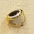 Greek. <em>Finger Ring</em>, late 4th century B.C.E. Gold, agate, 13/16 in. (2 cm). Brooklyn Museum, Gift of Mr. and Mrs. Thomas S. Brush, 71.79.17. Creative Commons-BY (Photo: Brooklyn Museum, CUR.71.79.17_overall02.jpg)