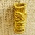 Greek. <em>Spacer Bead</em>, late 4th century B.C.E. Gold, 1/4 x 9/16 in. (0.7 x 1.4 cm). Brooklyn Museum, Gift of Mr. and Mrs. Thomas S. Brush, 71.79.22. Creative Commons-BY (Photo: Brooklyn Museum, CUR.71.79.22_overall.jpg)
