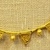 Greek. <em>Bead with Ribbed Tube and Flag</em>, late 4th century B.C.E. Gold, Tube: 1/4 in. (0.6 cm). Brooklyn Museum, Gift of Mr. and Mrs. Thomas S. Brush, 71.79.44. Creative Commons-BY (Photo: Brooklyn Museum, CUR.71.79.40-.55_detail05.jpg)
