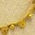 Greek. <em>Bead with Ribbed Tube and Flag</em>, late 4th century B.C.E. Gold, Tube: 1/4 in. (0.6 cm). Brooklyn Museum, Gift of Mr. and Mrs. Thomas S. Brush, 71.79.41. Creative Commons-BY (Photo: Brooklyn Museum, CUR.71.79.40-.55_detail06.jpg)
