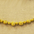 Greek. <em>Melon Shaped Bead Pierced Lengthwised with Beaded Rim</em>, late 4th century B.C.E. Gold, 1/4 x 3/8 in. (0.6 x 0.9 cm). Brooklyn Museum, Gift of Mr. and Mrs. Thomas S. Brush, 71.79.61. Creative Commons-BY (Photo: Brooklyn Museum, CUR.71.79.56-.76_overall.jpg)