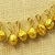 Hellenistic. <em>Hollow Bead</em>, late 4th century B.C.E. Gold, 3/8 x 3/16 in. (1 x 0.5 cm). Brooklyn Museum, Gift of Mr. and Mrs. Thomas S. Brush, 71.79.94. Creative Commons-BY (Photo: Brooklyn Museum, CUR.71.79.77-.94_detail04.jpg)