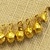 Hellenistic. <em>Hollow Bead</em>, late 4th century B.C.E. Gold, 7/16 x 3/16 in. (1.1 x 0.5 cm). Brooklyn Museum, Gift of Mr. and Mrs. Thomas S. Brush, 71.79.86. Creative Commons-BY (Photo: Brooklyn Museum, CUR.71.79.77-.94_detail06.jpg)