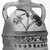  <em>Amphora</em>, 3rd-4th century C.E. Clay, slip, 11 13/16 x Diam. 6 1/8 in. (30 x 15.5 cm). Brooklyn Museum, Charles Edwin Wilbour Fund, 71.86. Creative Commons-BY (Photo: Brooklyn Museum, CUR.71.86_NegB_print_bw.jpg)