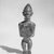 Kongo. <em>Standing Male Figure</em>, late 19th or early 20th century. Wood, 5 1/2 x 1 3/4 x 1 1/2 in. (13.5 x 4.5 x 4.0 cm). Brooklyn Museum, Gift of Merton D. Simpson to the Jennie Simpson Educational Collection of African Art, 72.175.5. Creative Commons-BY (Photo: Brooklyn Museum, CUR.72.175.5_print_front_bw.jpg)
