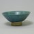  <em>Open Bowl</em>. Glaze, 1 15/16 x 4 9/16 in. (5 x 11.6 cm). Brooklyn Museum, Purchased with funds given by Alastair B. Martin, 72.86.3. Creative Commons-BY (Photo: Brooklyn Museum, CUR.72.86.3_exterior.jpg)