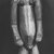 Igbo (northern). <em>Standing Hermaphroditic Shrine Figure</em>, late 19th or early 20th century. Wood, pigment, 65 1/4 x 12 x 10 in. (165.6 x 30.5 x 25.5cm). Brooklyn Museum, Gift of Vivian Merrin, 73.10.2. Creative Commons-BY (Photo: Brooklyn Museum, CUR.73.10.2_print_bw.jpg)