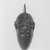Senufo. <em>Mask of a Human Face</em>, late 19th or early 20th century. Wood, h: 12 3/4 in. (32.5 cm). Brooklyn Museum, Gift of Mr. and Mrs. John A. Friede, 73.107.9. Creative Commons-BY (Photo: Brooklyn Museum, CUR.73.107.9_print_bw.jpg)