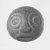  <em>Stone Face</em>, late 19th or early 20th century. Stone, circumference:  9 in. (22.9 cm). Brooklyn Museum, Gift of Dr. and Mrs. Abbott A. Lippman, 73.154.3. Creative Commons-BY (Photo: Brooklyn Museum, CUR.73.154.3_print_bw.jpg)