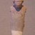Egyptian. <em>Bound Nubian Prisoner</em>, ca. 1979-1801 B.C.E. Limestone, 4 7/16 x 1 3/4 x 1 3/8 in. (11.3 x 4.5 x 3.5 cm). Brooklyn Museum, Charles Edwin Wilbour Fund, 73.23. Creative Commons-BY (Photo: Brooklyn Museum, CUR.73.23_wwgA-1.jpg)