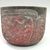 Maya. <em>Bowl</em>, ca. 700-800. Ceramic, pigment (cinnabar?), 4 1/4 × 5 5/8 × 5 5/8 in. (10.8 × 14.3 × 14.3 cm). Brooklyn Museum, 73.7. Creative Commons-BY (Photo: Brooklyn Museum, CUR.73.7_view01-1.jpg)