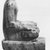  <em>Headless Statuette of a Scribe</em>, ca. 1938-1875 B.C.E. Gneiss, 6 7/16 x 4 13/16 x 5 9/16 in. (16.4 x 12.3 x 14.2 cm). Brooklyn Museum, Charles Edwin Wilbour Fund, 73.87.1. Creative Commons-BY (Photo: Brooklyn Museum, CUR.73.87.1_NegL625_24_print_bw.jpg)