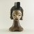 Idoma. <em>Headdress with Multiple Faces</em>, early 20th century. Wood, pigment, 11 1/4  x 6 1/4 in. (28.5 x 16.0 cm). Brooklyn Museum, Gift of Mr. and Mrs. Joseph Gerofsky, 73.9.2. Creative Commons-BY (Photo: Brooklyn Museum, CUR.73.9.2_back_PS5.jpg)