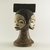 Idoma. <em>Headdress with Multiple Faces</em>, early 20th century. Wood, pigment, 11 1/4  x 6 1/4 in. (28.5 x 16.0 cm). Brooklyn Museum, Gift of Mr. and Mrs. Joseph Gerofsky, 73.9.2. Creative Commons-BY (Photo: Brooklyn Museum, CUR.73.9.2_threequarter_PS5.jpg)
