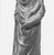  <em>Isis</em>, 1st century C.E. Basalt, 38 1/2 × 15 × 13 in., 231 lb. (97.8 × 38.1 × 33 cm, 104.78kg). Brooklyn Museum, Charles Edwin Wilbour Fund, 74.220. Creative Commons-BY (Photo: Brooklyn Museum, CUR.74.220_NegC_print_bw.jpg)