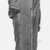  <em>Isis</em>, 1st century C.E. Basalt, 38 1/2 × 15 × 13 in., 231 lb. (97.8 × 38.1 × 33 cm, 104.78kg). Brooklyn Museum, Charles Edwin Wilbour Fund, 74.220. Creative Commons-BY (Photo: Brooklyn Museum, CUR.74.220_NegD_print_bw.jpg)