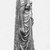  <em>Isis</em>, 1st century C.E. Basalt, 38 1/2 × 15 × 13 in., 231 lb. (97.8 × 38.1 × 33 cm, 104.78kg). Brooklyn Museum, Charles Edwin Wilbour Fund, 74.220. Creative Commons-BY (Photo: Brooklyn Museum, CUR.74.220_NegG_print_bw.jpg)
