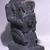  <em>Kaemwaset Kneeling with an Emblem of Hathor</em>, ca. 1400-1390 B.C.E. Granite, pigment, 26 1/8 x 10 1/4 x 17 13/16in. (66.3 x 26 x 45.3cm). Brooklyn Museum, Gift of Christos G. Bastis, 74.97. Creative Commons-BY (Photo: Brooklyn Museum, CUR.74.97.jpg)