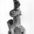 <em>Female Figure in a Chariot</em>, 2100-1600 B.C.E. Terracotta, 4 3/16 x 1 7/8 x 2 5/16 in. (10.7 x 4.7 x 5.8 cm). Brooklyn Museum, Gift of Walter Marks, 75.116.2. Creative Commons-BY (Photo: , CUR.75.116.2_NegA_print_bw.jpg)