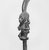 Yorùbá. <em>Dance Wand (Ogo Elegba)</em>, late 19th or early 20th century. Wood, pigment, 14 in.  (35.6 cm) tall. Brooklyn Museum, Gift of Dr. and Mrs. Abbott A. Lippman, 75.149.6. Creative Commons-BY (Photo: Brooklyn Museum, CUR.75.149.6_print_bw.jpg)