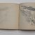 William Trost Richards (American, 1833-1905). <em>Sketchbook, English and French Landscape and Coastal Subjects</em>, 1880. Graphite on paper, 3 15/16 x 6 7/8 in. (10 x 17.5 cm). Brooklyn Museum, Gift of Edith Ballinger Price, 75.15.15 (Photo: Brooklyn Museum, CUR.75.15.15_p156-157.jpg)