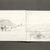William Trost Richards (American, 1833-1905). <em>Sketchbook, Adirondack Subjects</em>, 1863. Graphite on paper, 4 3/4 x 8 in. Brooklyn Museum, Gift of Edith Ballinger Price, 75.15.5 (Photo: Brooklyn Museum, CUR.75.15.5_view18.jpg)