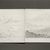 William Trost Richards (American, 1833-1905). <em>Sketchbook, Adirondack Subjects</em>, 1863. Graphite on paper, 4 3/4 x 8 in. Brooklyn Museum, Gift of Edith Ballinger Price, 75.15.5 (Photo: Brooklyn Museum, CUR.75.15.5_view7.jpg)