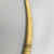 Edo. <em>Side Blown Horn</em>, late 19th-early 20th century. Ivory, 14 3/4 × 1 9/16 in. (37.5 × 4 cm). Brooklyn Museum, Gift of Marcia and John Friede, 75.152.1. Creative Commons-BY (Photo: , CUR.75.152.1_view01.jpg)