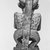 Nubian. <em>Figure of the God Pataikos</em>, ca. 716 B.C.E. Faience, 2 5/16 x 1 1/16 x 7/8 in. (5.9 x 2.7 x 2.3 cm). Brooklyn Museum, Charles Edwin Wilbour Fund, 75.166. Creative Commons-BY (Photo: Brooklyn Museum, CUR.75.166_NegID_NegL-708-10A_print_bw.jpg)