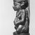 Nubian. <em>Figure of the God Pataikos</em>, ca. 716 B.C.E. Faience, 2 5/16 x 1 1/16 x 7/8 in. (5.9 x 2.7 x 2.3 cm). Brooklyn Museum, Charles Edwin Wilbour Fund, 75.166. Creative Commons-BY (Photo: Brooklyn Museum, CUR.75.166_NegID_NegL-708-9_print_bw.jpg)