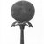  <em>Mirror with Papyrus Handle Featuring Two Ibex Heads</em>, ca. 1539-1292 B.C.E. Bronze, Other (handle): 4 3/16 x 3 9/16 x 13/16 in. (10.7 x 9 x 2 cm). Brooklyn Museum, Charles Edwin Wilbour Fund, 75.168a-b. Creative Commons-BY (Photo: Brooklyn Museum, CUR.75.168a-b_print_negL_708_20A_bw.jpg)