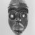 Dan. <em>Bugle Mask</em>, late 19th-early 20th century. Wood, 11 3/4 x 6 1/4 x 4 1/2 in. (29.8 x 15.9 x 11.4 cm). Brooklyn Museum, Gift of Mr. and Mrs. J. Gordon Douglas III, 75.189.3. Creative Commons-BY (Photo: Brooklyn Museum, CUR.75.189.3_print_bw.jpg)