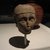 Nubian. <em>Head from a Ba-Bird Statue</em>, 1st century B.C.E.-2nd century C.E. Sandstone, 6 3/4 x 5 x 6 in. (17.1 x 12.7 x 15.2 cm). Brooklyn Museum, Charles Edwin Wilbour Fund, 75.26. Creative Commons-BY (Photo: Brooklyn Museum, CUR.75.26_doubletake_2014.jpg)