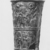  <em>Beaker (Repoussé Relief Decoration in Two Registers)</em>, early 2nd millennium B.C.E. Tin Bronze, 4 7/16 x 3 3/8 x 3 in. (11.3 x 8.6 x 7.6 cm). Brooklyn Museum, Gift of Mr. and Mrs. Paul Manheim, 75.29. Creative Commons-BY (Photo: Brooklyn Museum, CUR.75.29_NegB_print_bw.jpg)