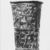  <em>Beaker (Repoussé Relief Decoration in Two Registers)</em>, early 2nd millennium B.C.E. Tin Bronze, 4 7/16 x 3 3/8 x 3 in. (11.3 x 8.6 x 7.6 cm). Brooklyn Museum, Gift of Mr. and Mrs. Paul Manheim, 75.29. Creative Commons-BY (Photo: Brooklyn Museum, CUR.75.29_NegE_print_bw.jpg)