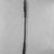 Unknown. <em>Staff</em>, late 19th century. Wood, beads, metal, black substance, L: 43 7/8 in. (111.4 cm). Brooklyn Museum, Gift of Marcia and John Friede, 76.20.3. Creative Commons-BY (Photo: Brooklyn Museum, CUR.76.20.3_print_bw.jpg)
