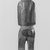 Tiv. <em>Standing Figure</em>, early 20th century. Wood, metal, resin, 21 1/4 x 4 3/4 x 4 1/2 in. (54.0 x 12.2 x 11.5 cm). Brooklyn Museum, Gift of Dr. and Mrs. Abbott A. Lippman, 77.177.1. Creative Commons-BY (Photo: Brooklyn Museum, CUR.77.177.1_print_back_bw.jpg)